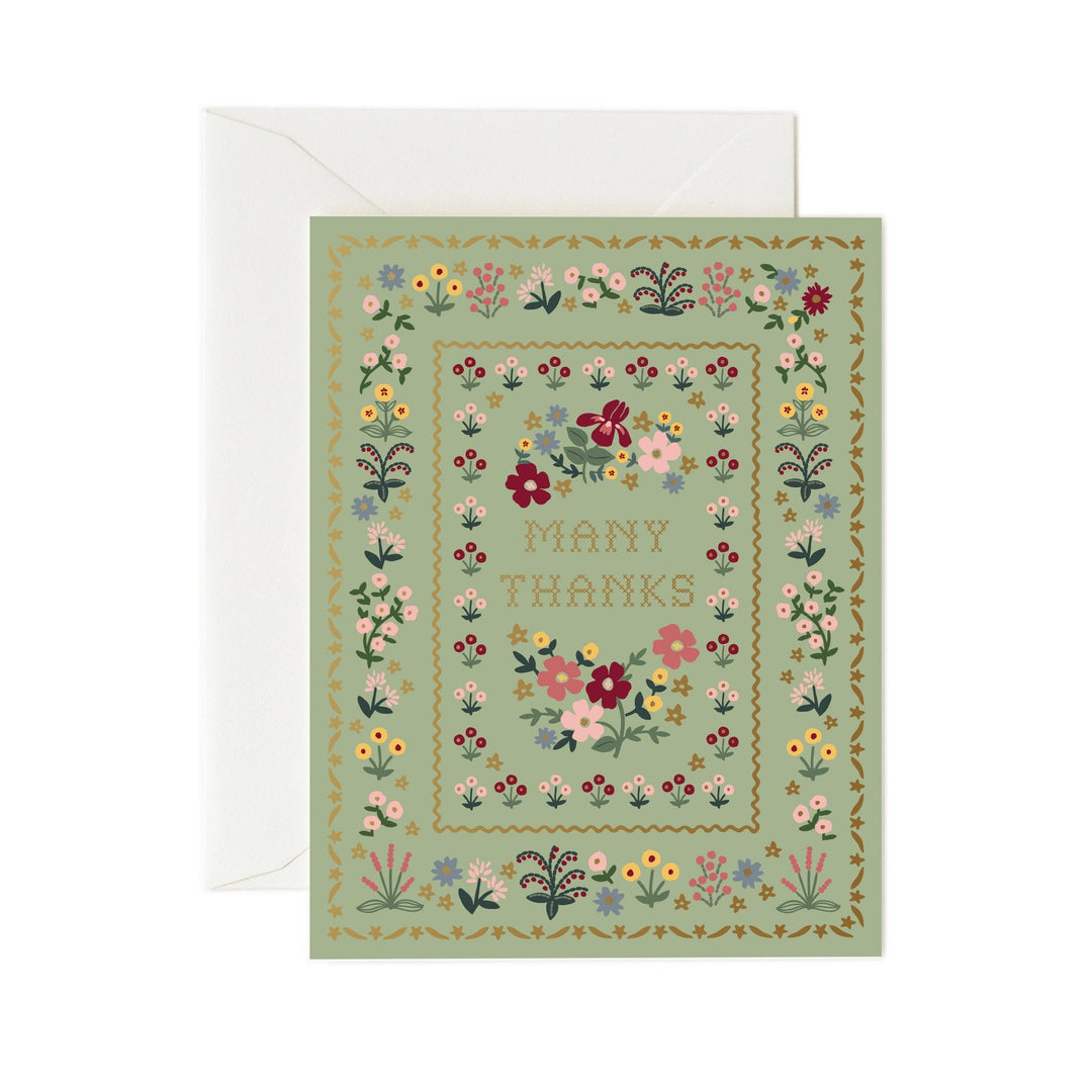 Moss Thank You Card