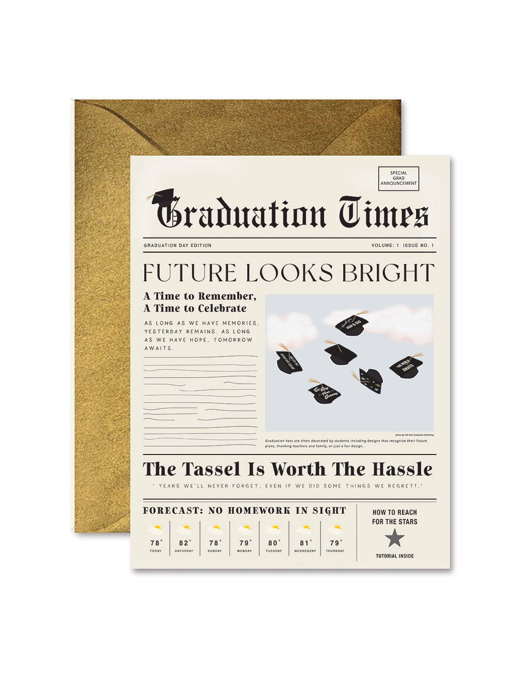 Graduation Times Card
