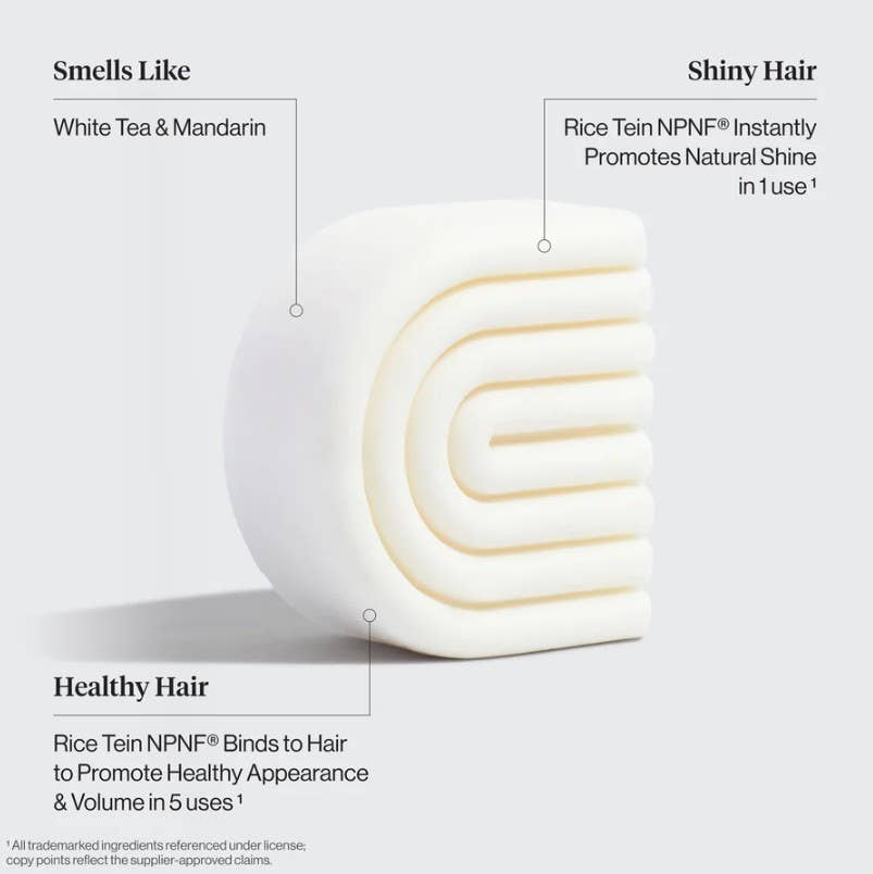 Rice Water Shampoo &amp; Conditioner Bar