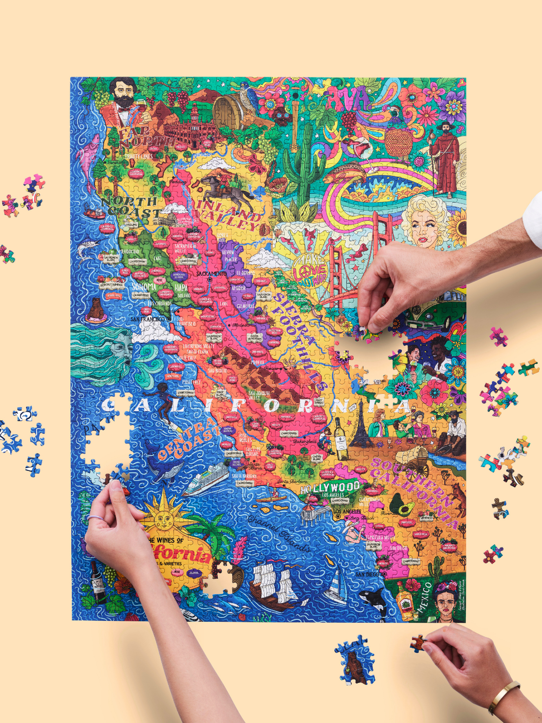California Wine Puzzle