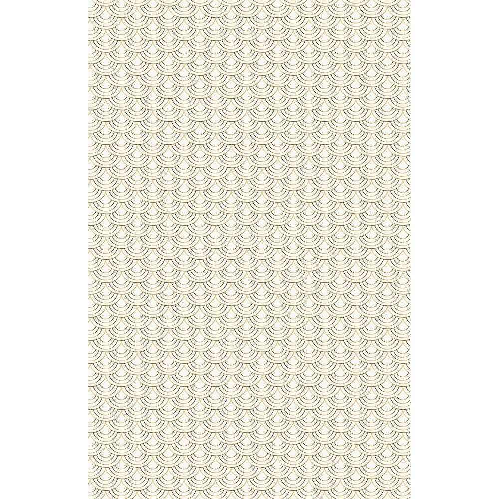 Art Deco Gold Foil Stone Wrapping Paper