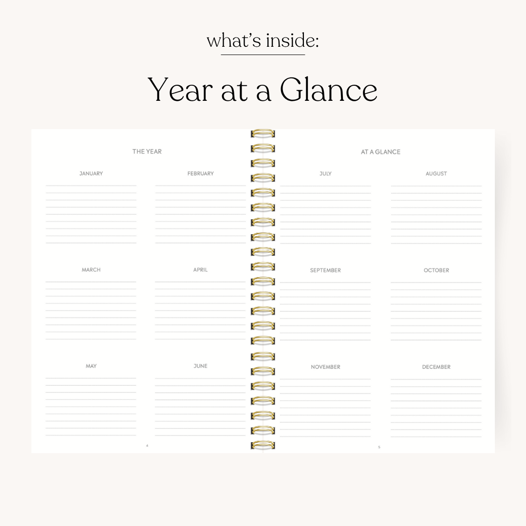 Forget Me Nots 2027 Yearly Planner