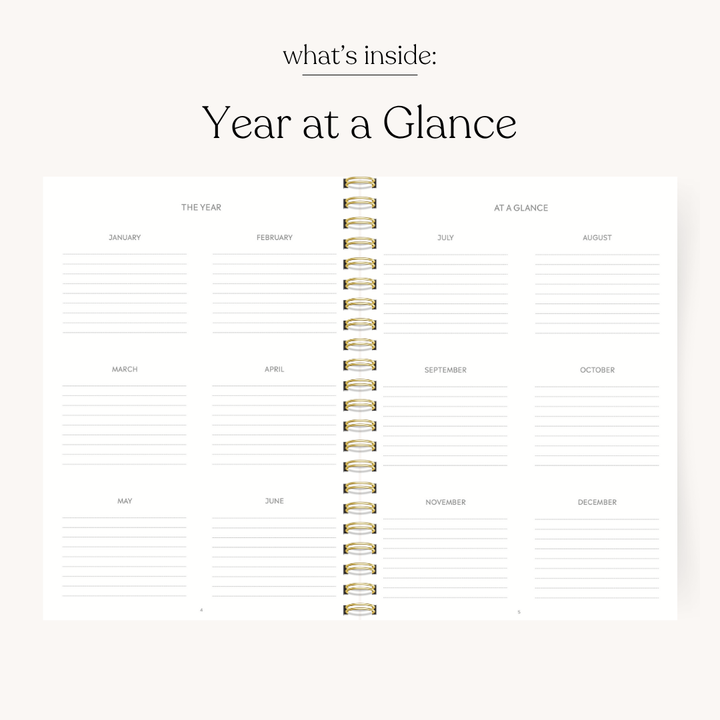 Forget Me Nots 2027 Yearly Planner