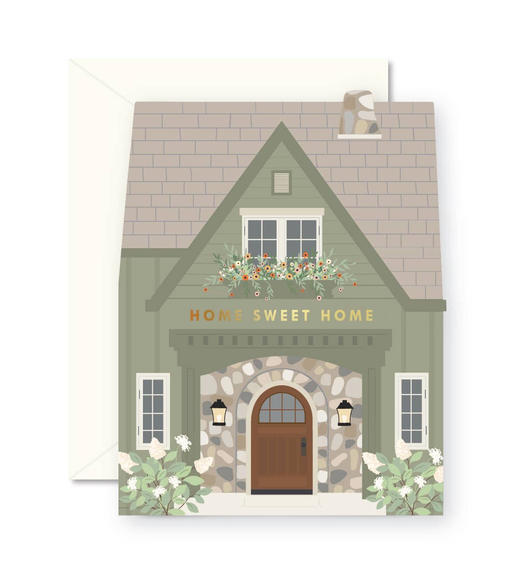 Home Sweet Home Cut-out Card