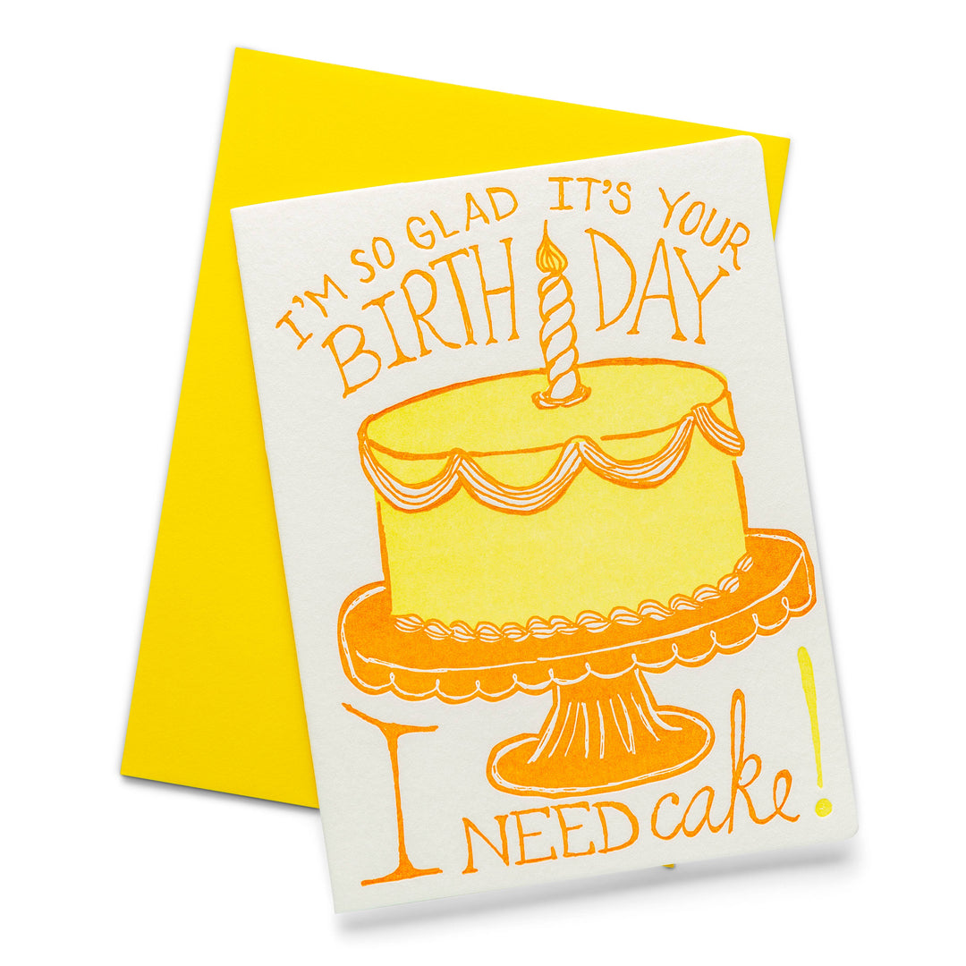 Cake Birthday Card