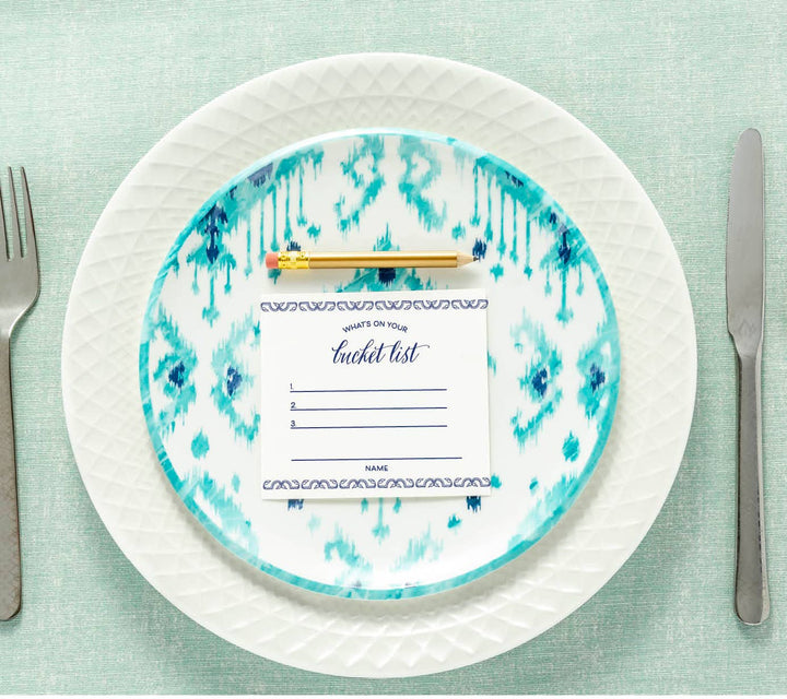Bucket List Dinner Party Place Cards