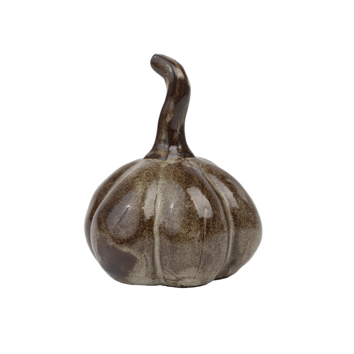 4" Stoneware Pumpkin