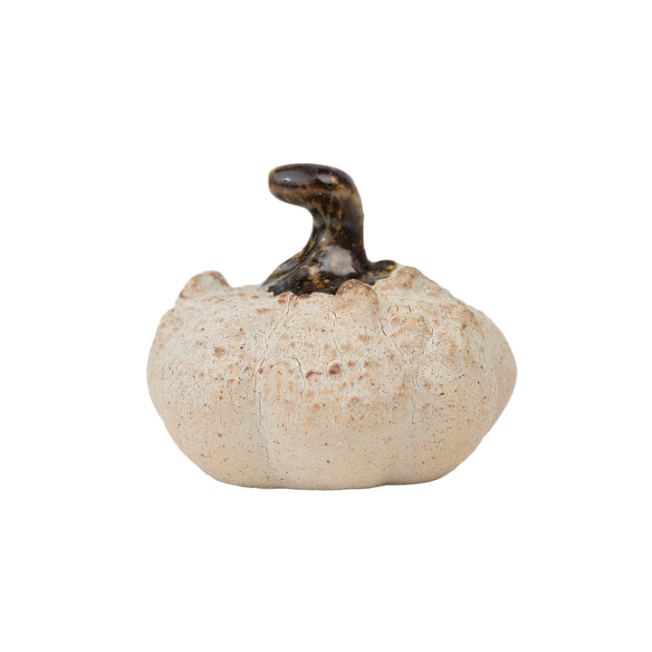 4" Stoneware Pumpkin