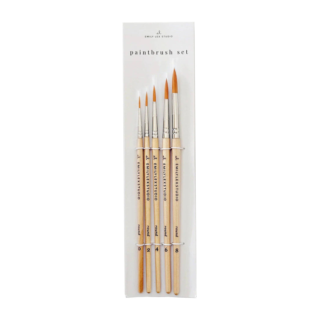 Watercolor Paintbrush Set