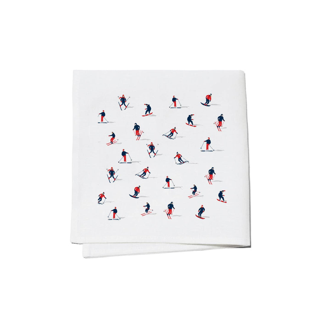 Skiers Cocktail Napkins