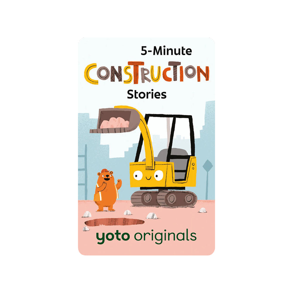 5-Minute Construction Stories Yoto Card