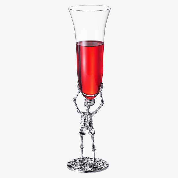 Skeleton Champagne Flute