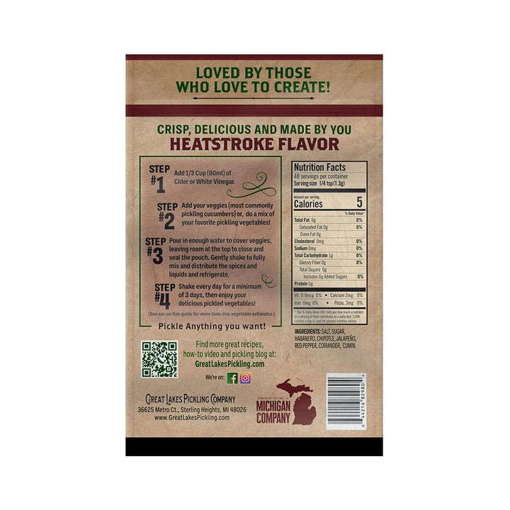 Heatstroke Pickling Pouch