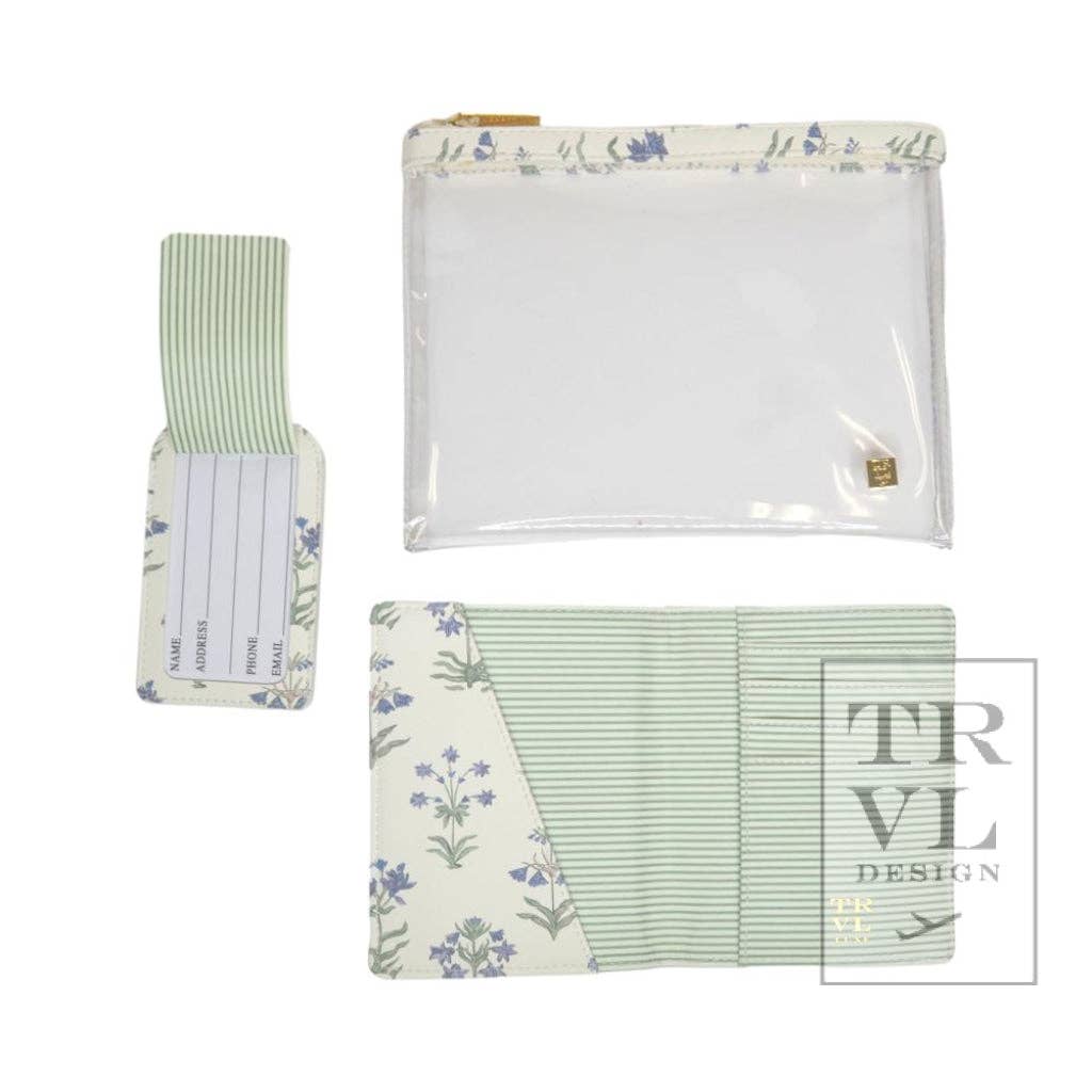 Provence Saffiano Travel 3pc Set