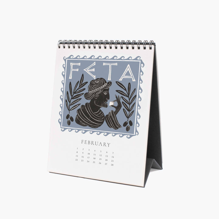 2026 Cheese Desk Calendar