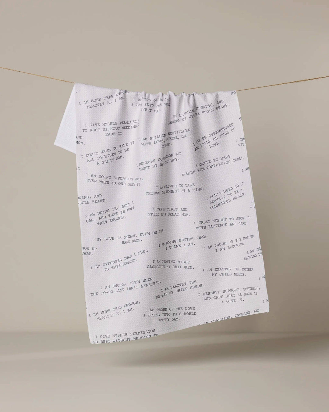 Reminders for Mom Tea Towel