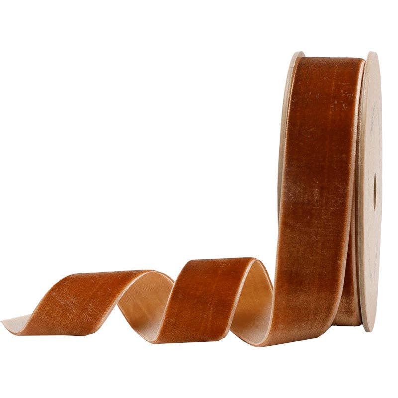 1" Velvet Ribbon 10 Yd