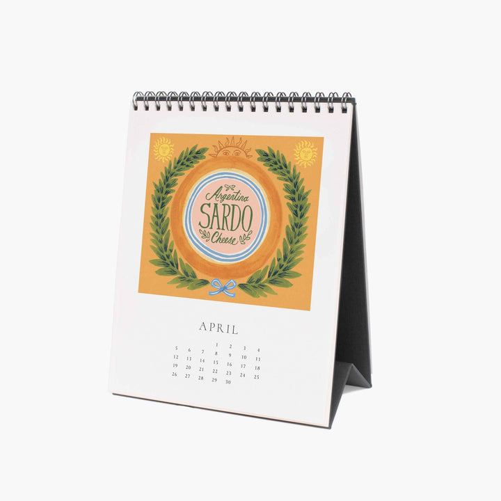 2026 Cheese Desk Calendar