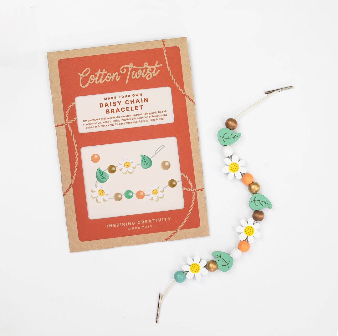 DIY Daisy Chain Bracelet