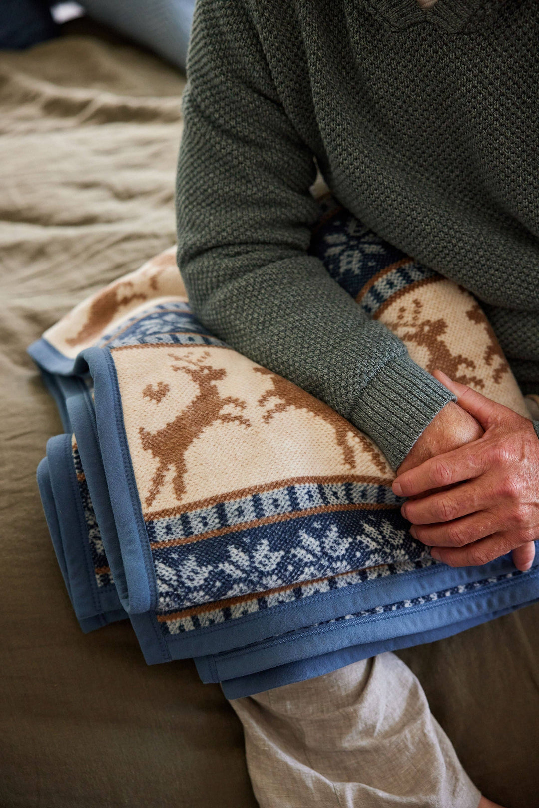 Brett Fair Isle Blanket