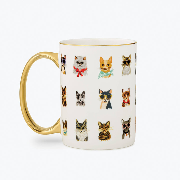 Cool Cats Porcelain Mug
