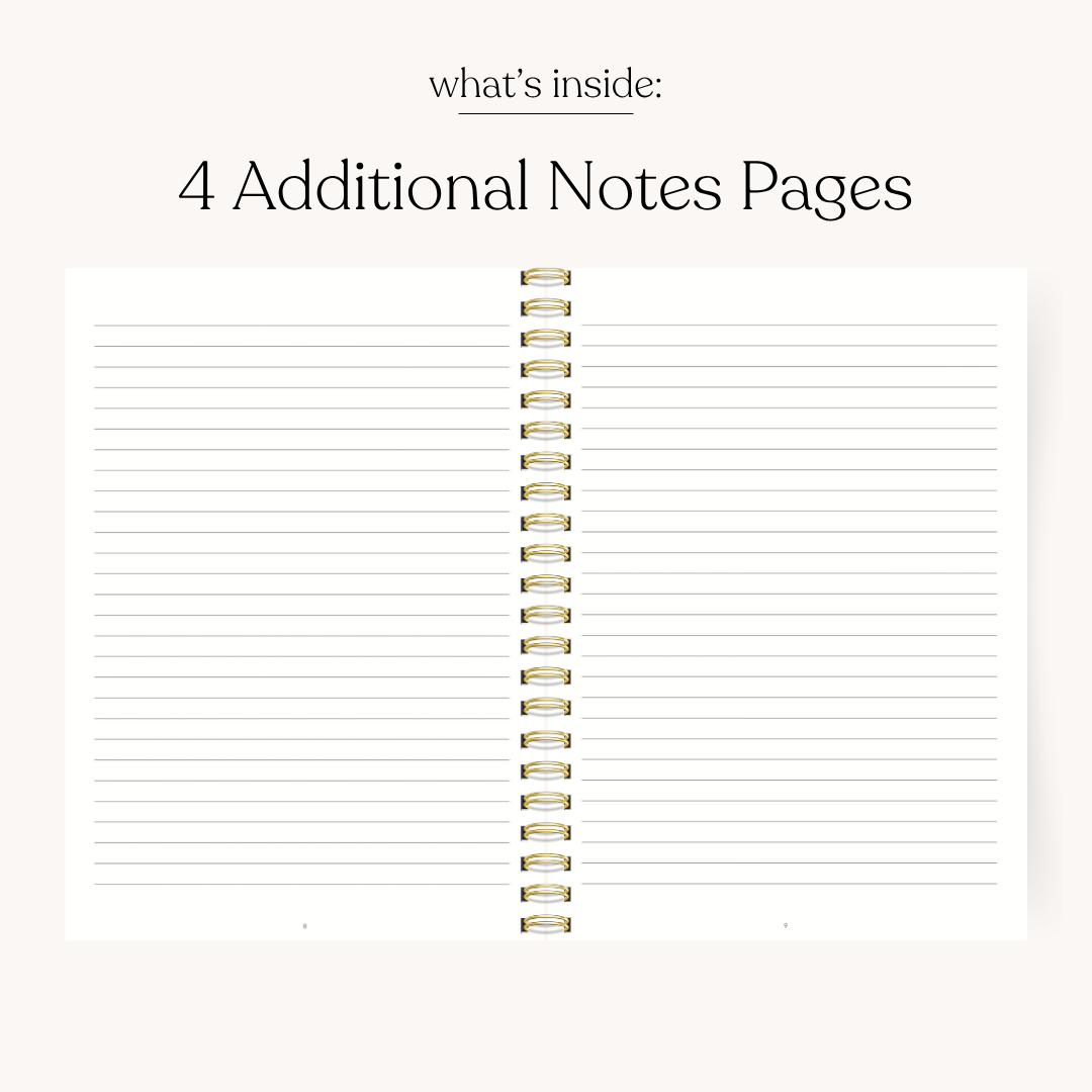 Forget Me Nots 2027 Yearly Planner