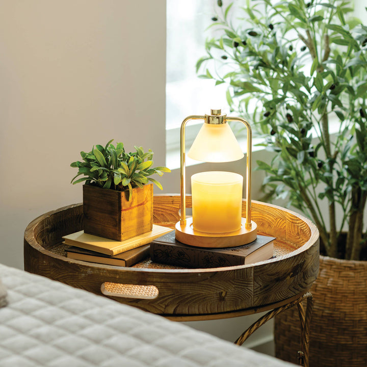 Golden Glow Lantern &amp; Vanilla Cinnamon Candle