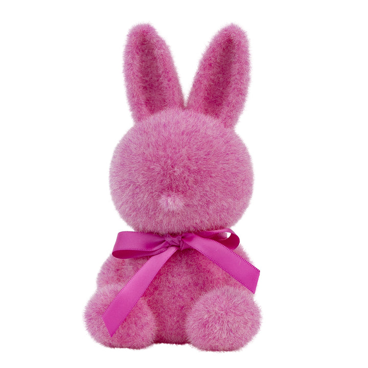 7" Pastel Flocked Bunny