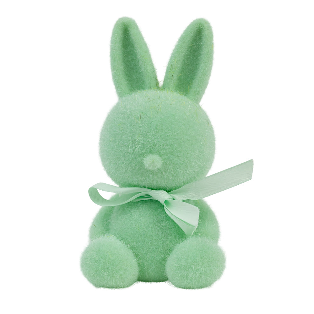 7" Pastel Flocked Bunny