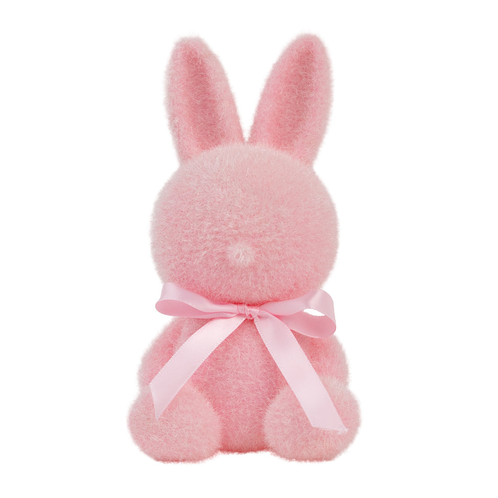 7" Pastel Flocked Bunny