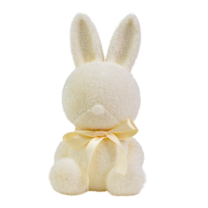 7" Pastel Flocked Bunny