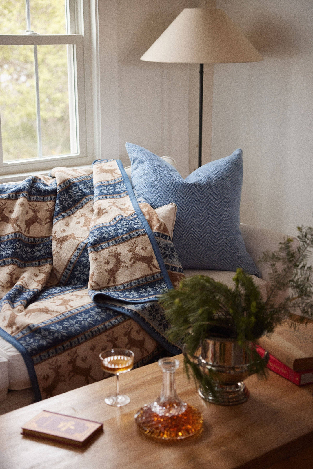 Brett Fair Isle Blanket