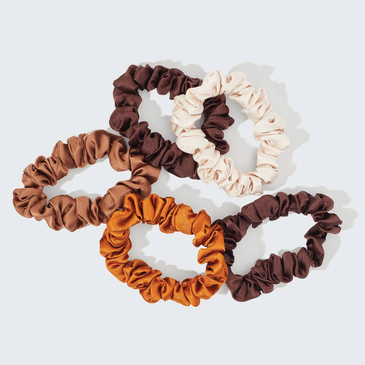 Sedona Satin Petite Scrunchies Set