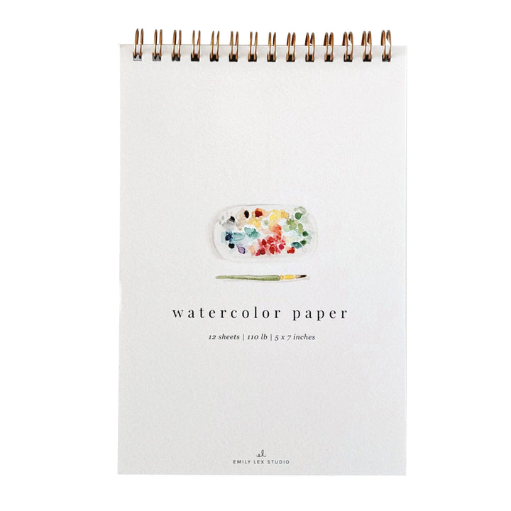 Spiral Watercolor Paper Pad