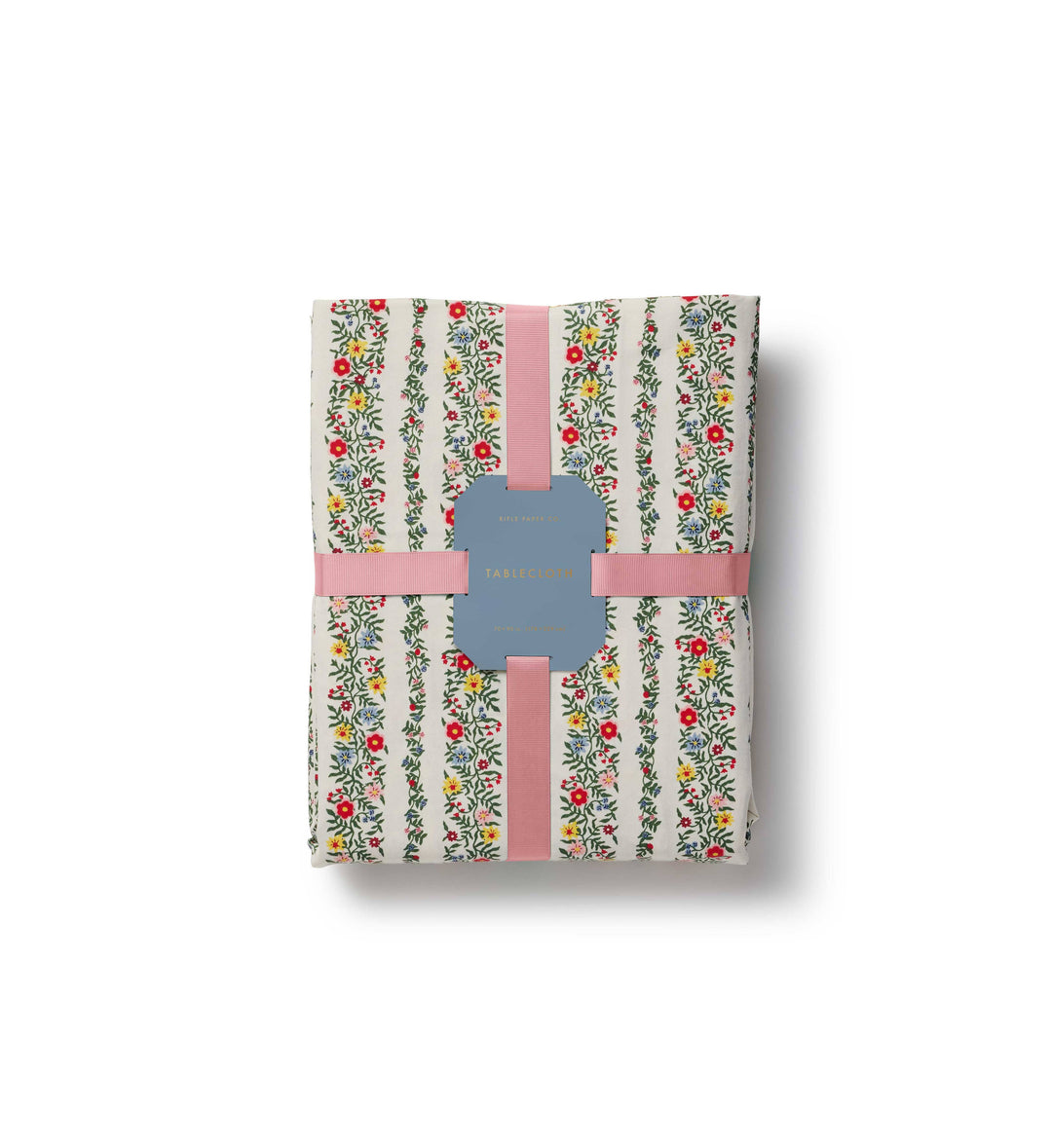 Rosette Stripe Cotton Tablecloth