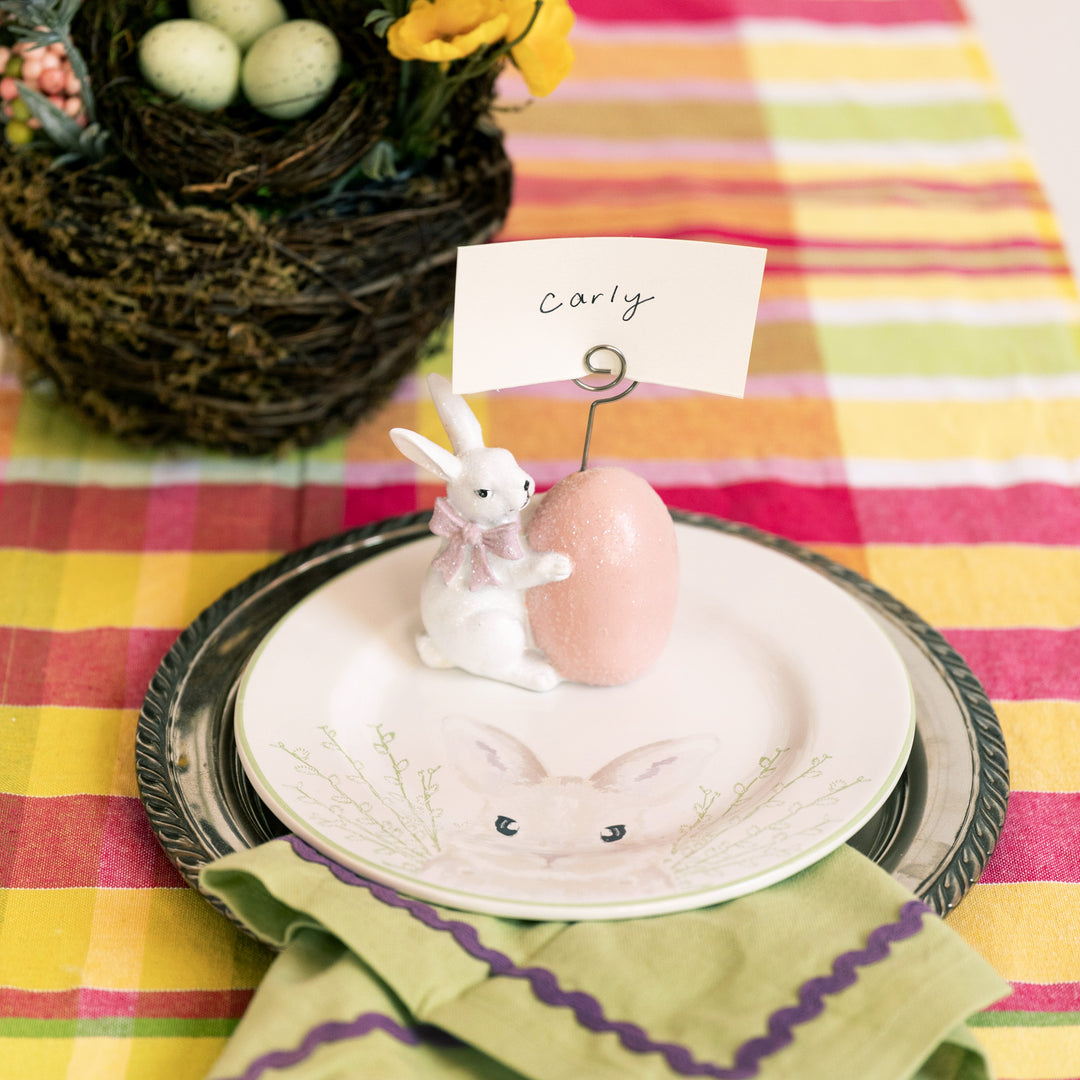 8" Bunny Plate