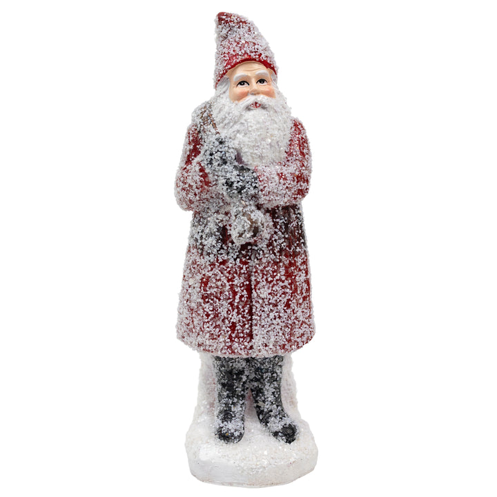 8" Snowy Santa