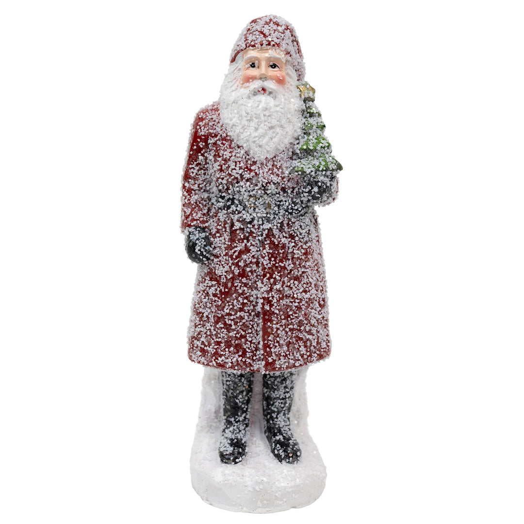 8" Snowy Santa