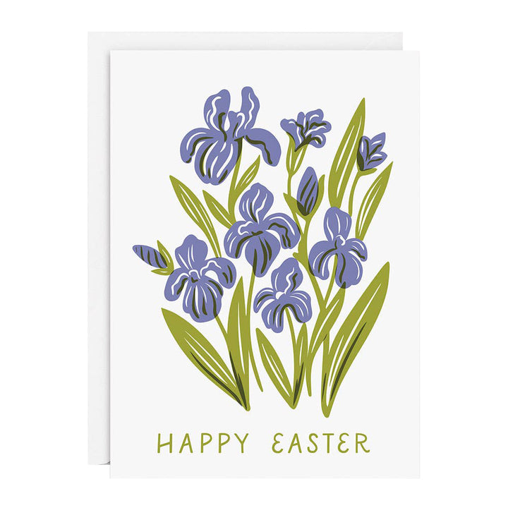 Iris Easter Card