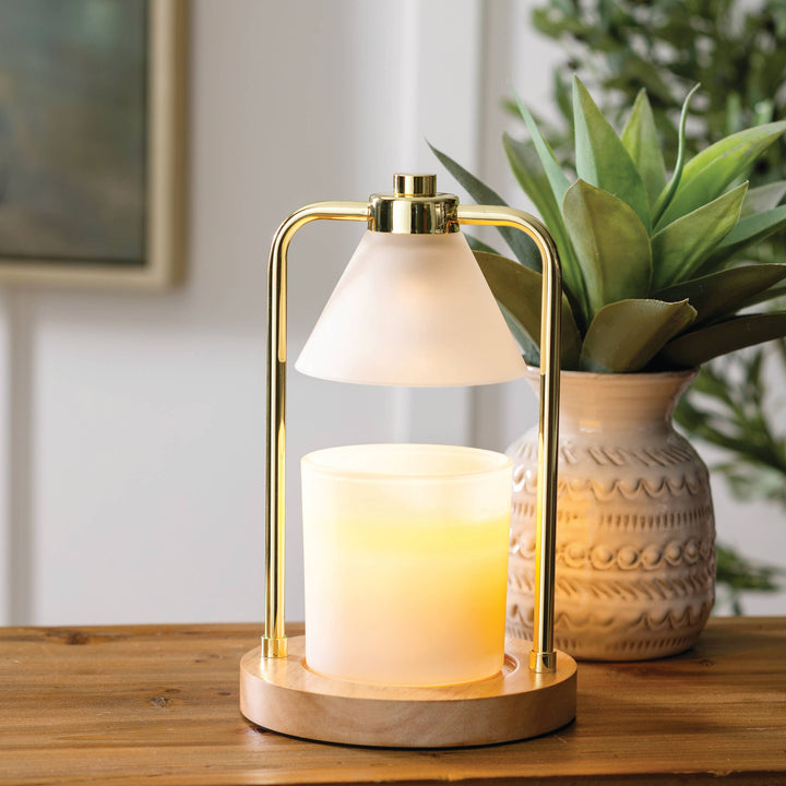 Golden Glow Lantern &amp; Vanilla Cinnamon Candle