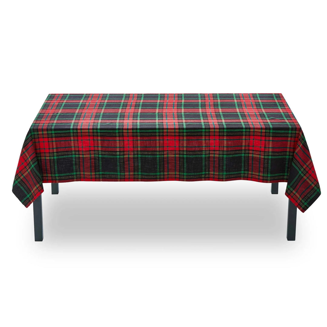 90" x 60" Tartan Tablecloth