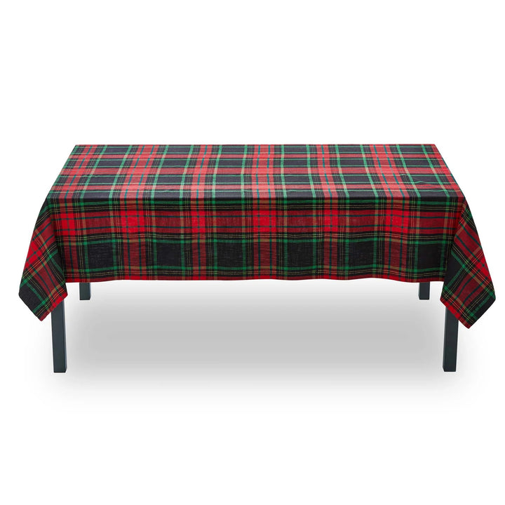 90" x 60" Tartan Tablecloth