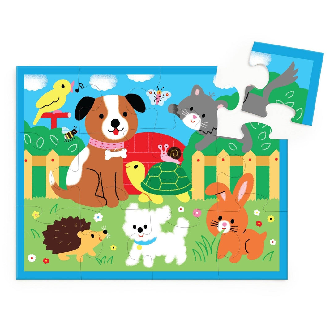 Playful Pets 12-Piece Pouch Puzzle