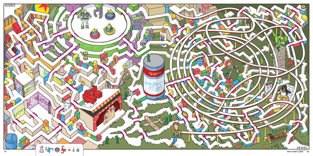 Disney Parks Mazes