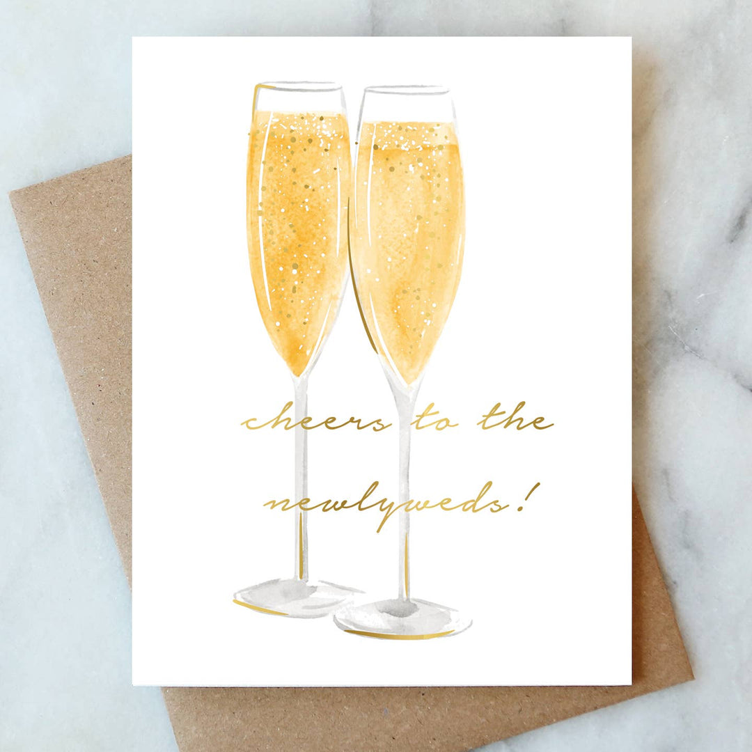 Newlyweds Cheers Card