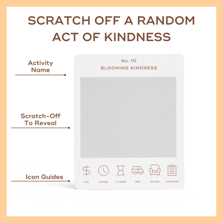 Kindness Bucket List