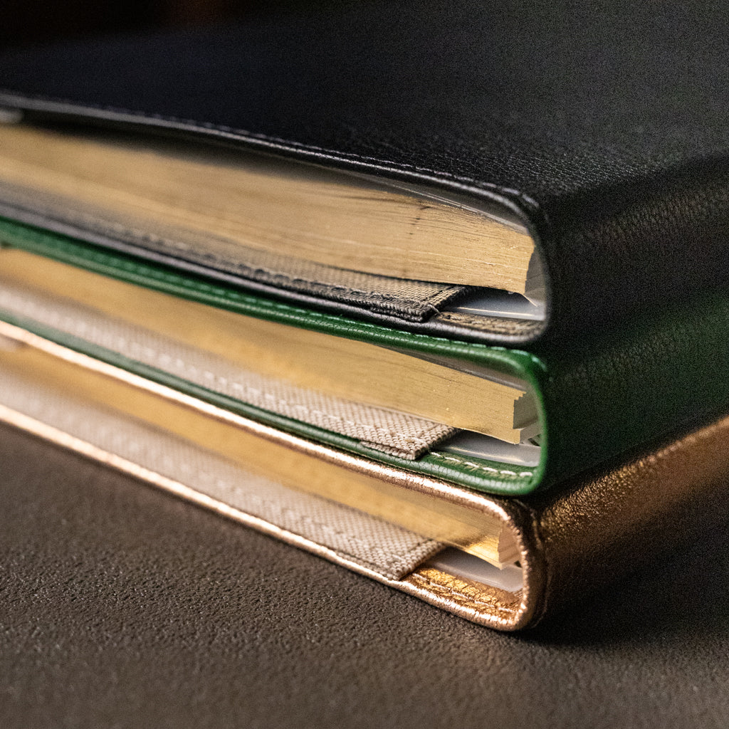 9" Leather Spiral Journal