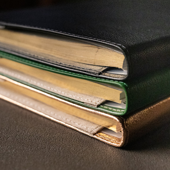 9" Leather Spiral Journal