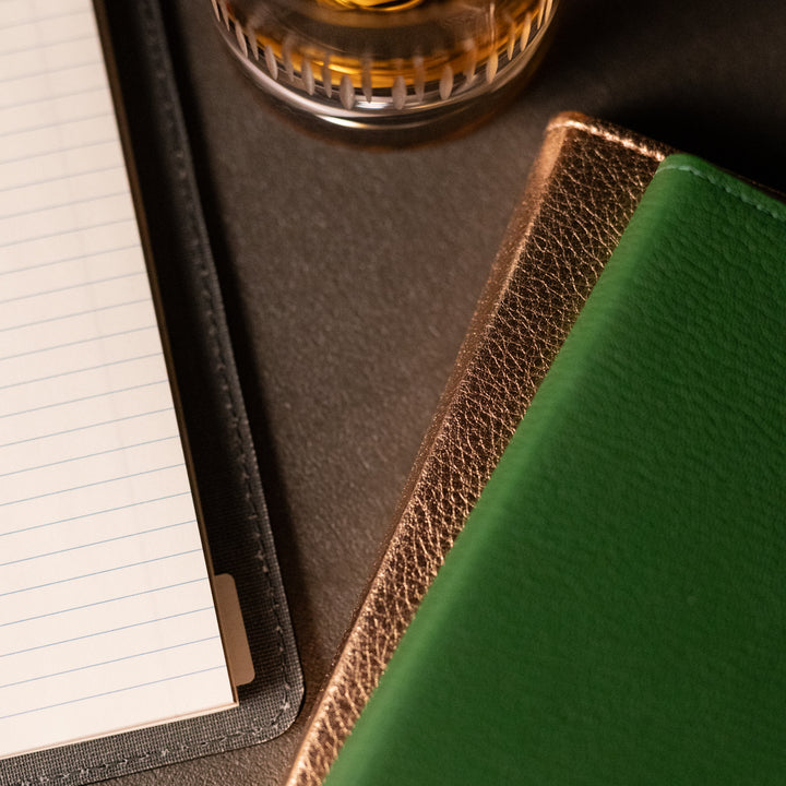 9" Leather Spiral Journal