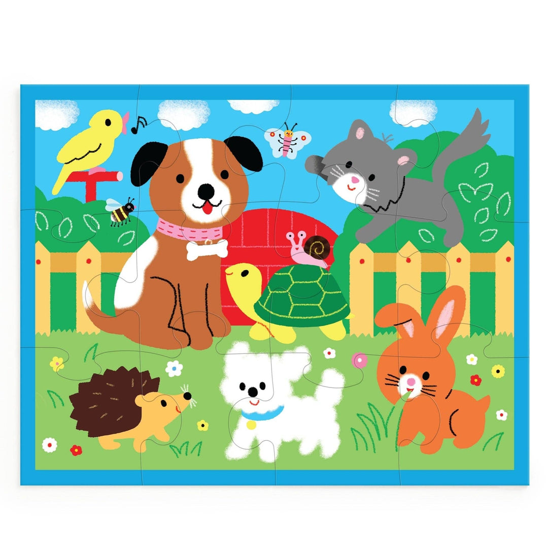Playful Pets 12-Piece Pouch Puzzle